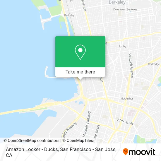 Amazon Locker - Ducks map