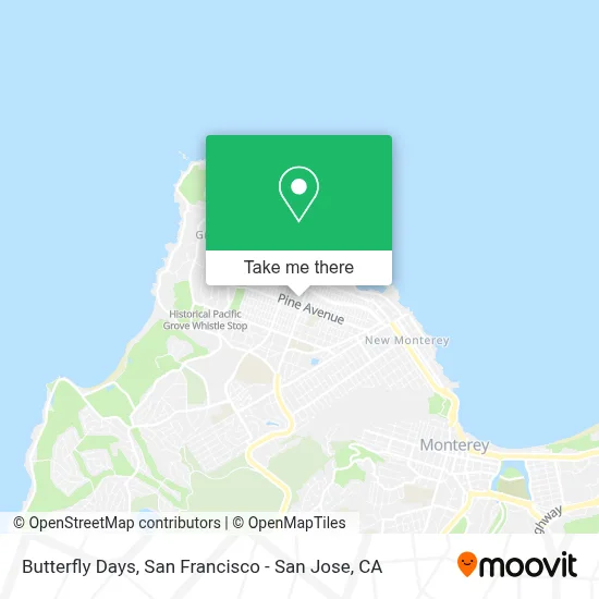 Butterfly Days map