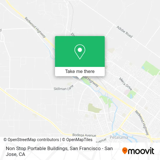 Non Stop Portable Buildings map