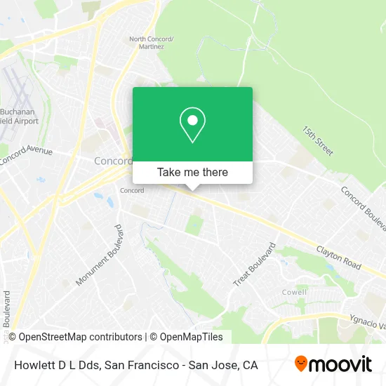 Howlett D L Dds map
