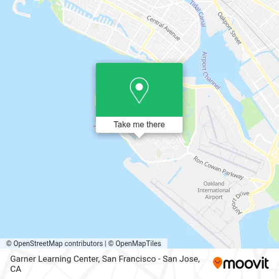 Garner Learning Center map