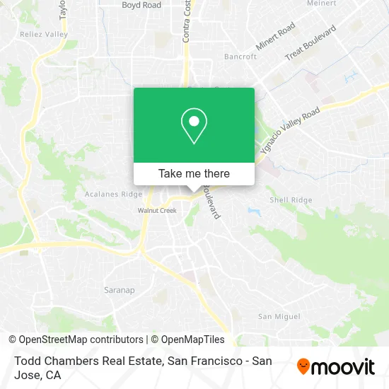 Todd Chambers Real Estate map