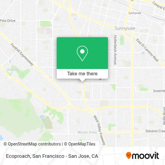 Ecoproach map