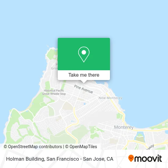Holman Building map