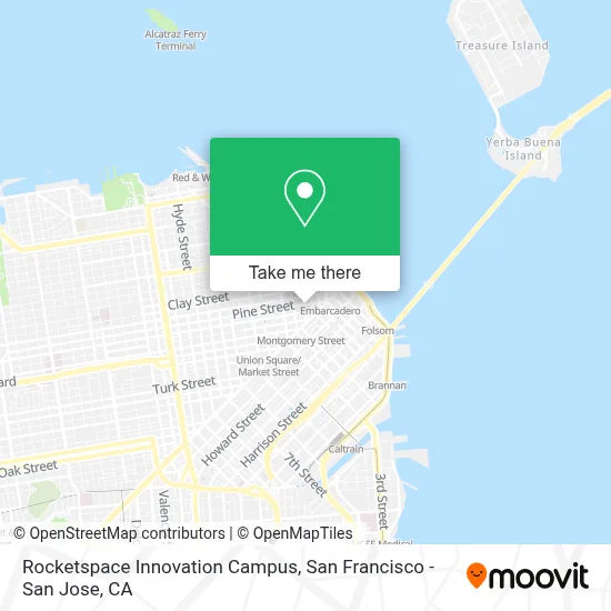 Rocketspace Innovation Campus map