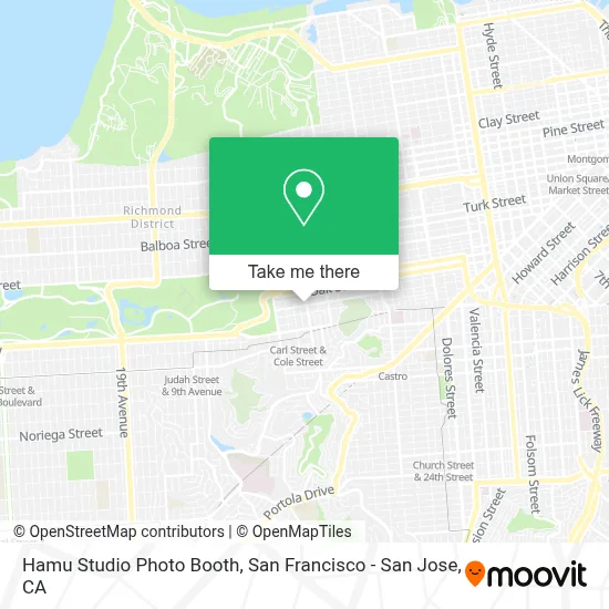 Hamu Studio Photo Booth map