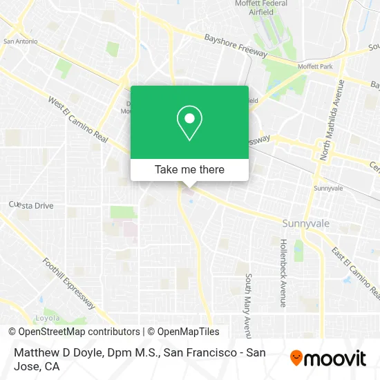 Matthew D Doyle, Dpm M.S. map