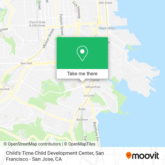 Child's Time Child Development Center map