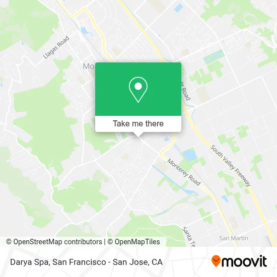 Darya Spa map