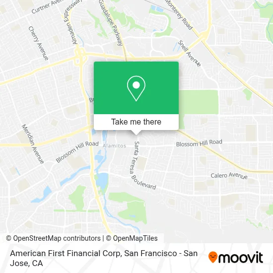 American First Financial Corp map