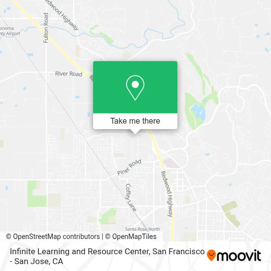 Infinite Learning and Resource Center map