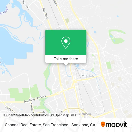 Channel Real Estate map