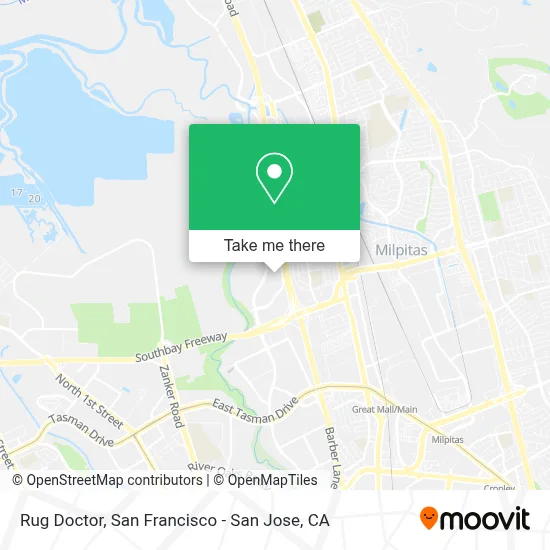 Rug Doctor map