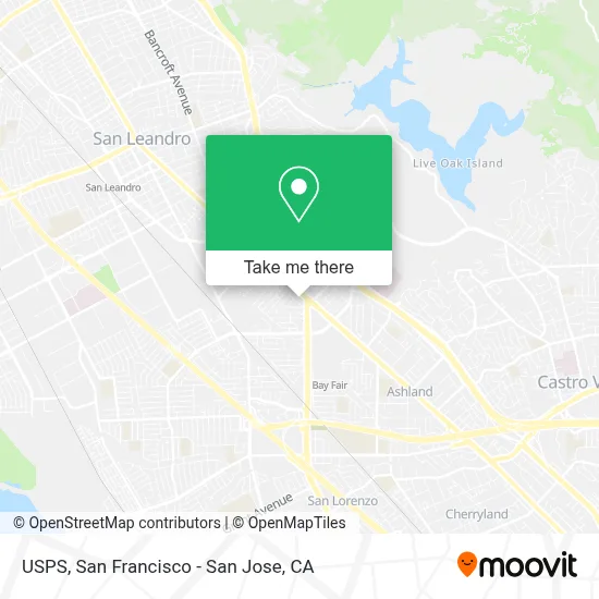 USPS map