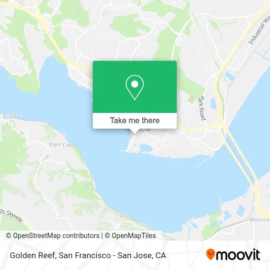 Golden Reef map