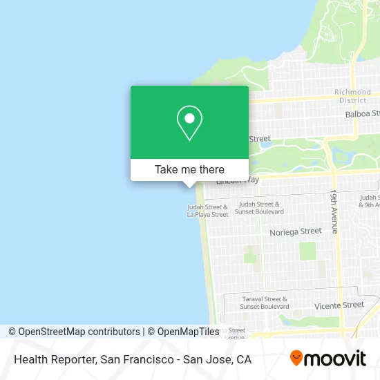 Health Reporter map