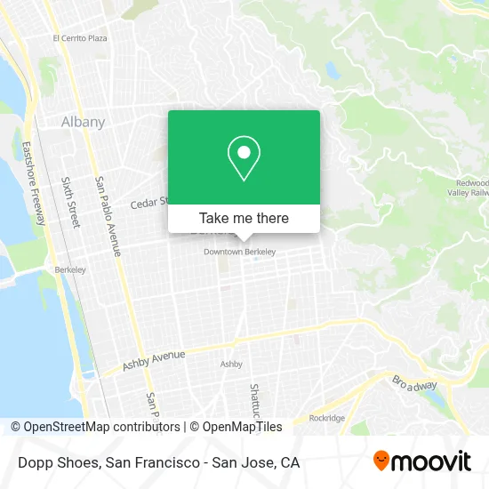 Dopp Shoes map