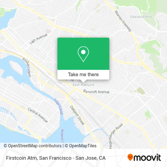 Firstcoin Atm map