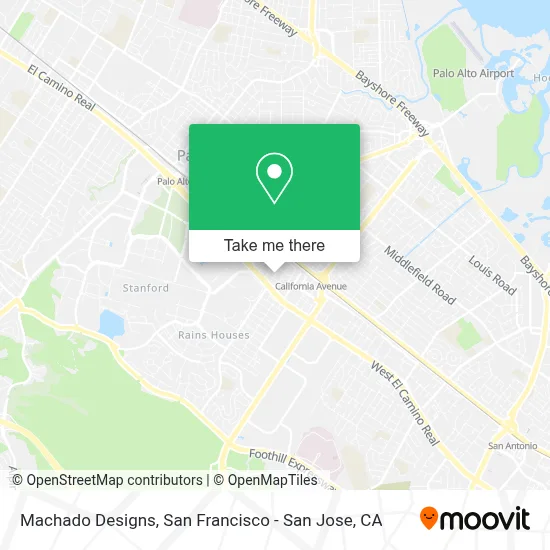 Machado Designs map
