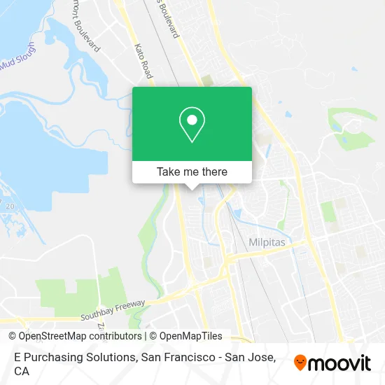 E Purchasing Solutions map