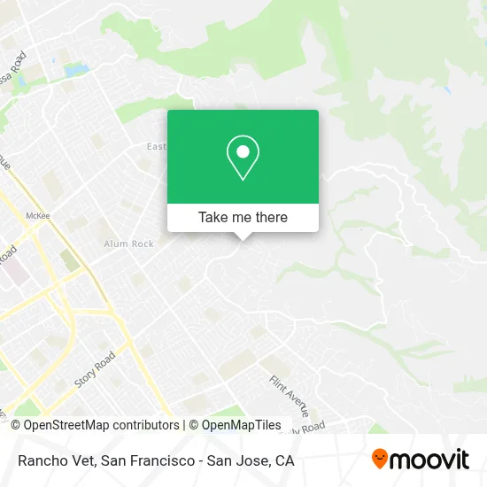 Rancho Vet map