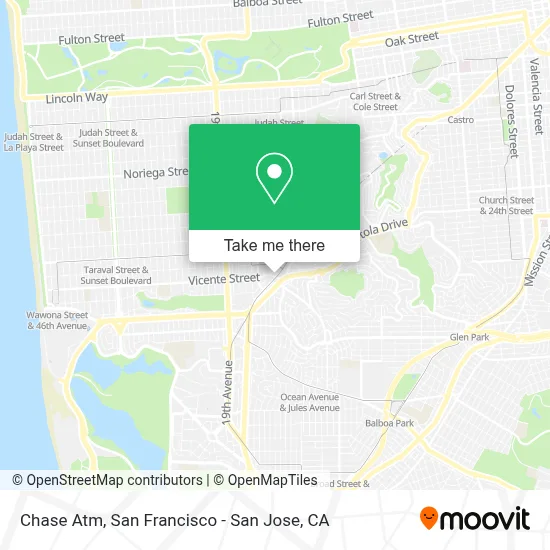 Chase Atm map