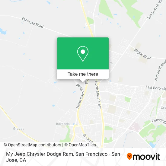 My Jeep Chrysler Dodge Ram map