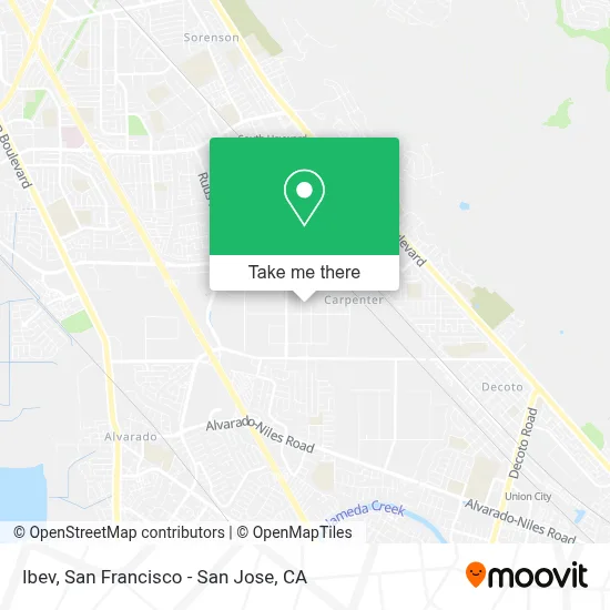 Ibev map