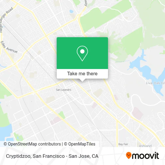 Cryptidzoo map