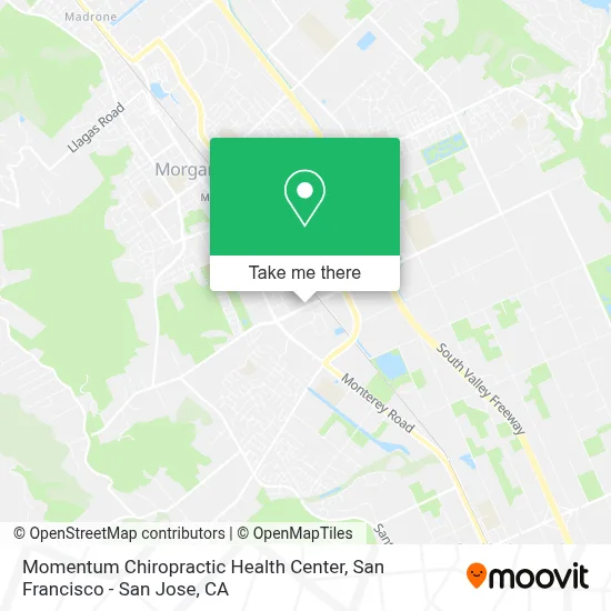 Momentum Chiropractic Health Center map
