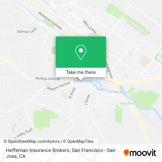 Heffernan Insurance Brokers map