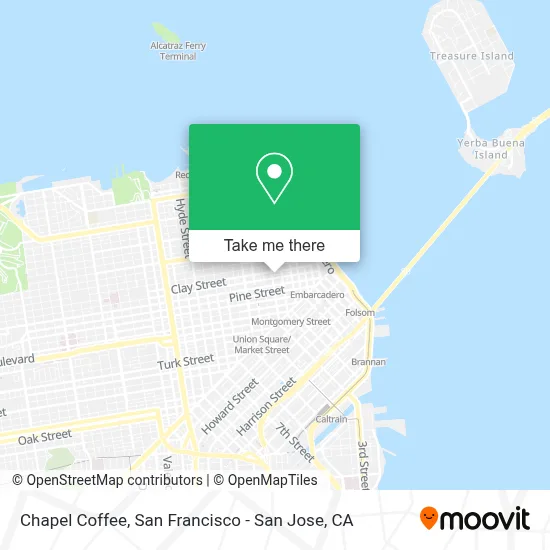 Chapel Coffee map
