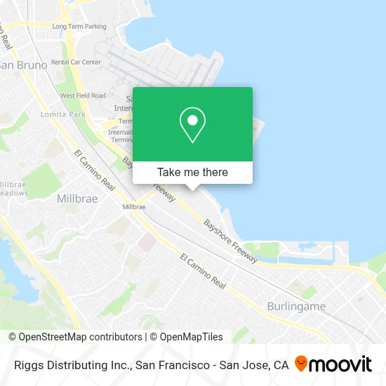 Riggs Distributing Inc. map