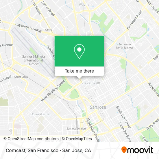 Comcast map