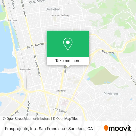 Fmsprojects, Inc. map