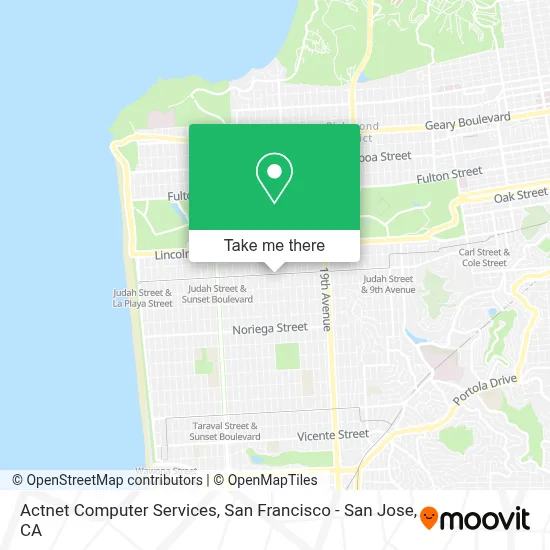 Actnet Computer Services map