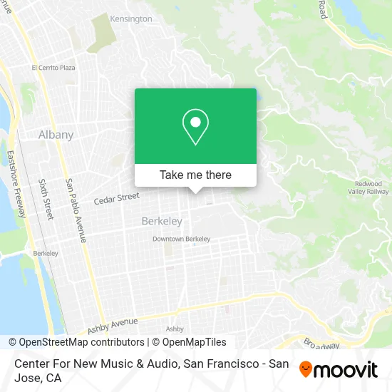Center For New Music & Audio map
