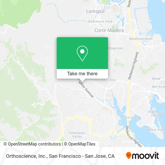 Orthoscience, Inc. map