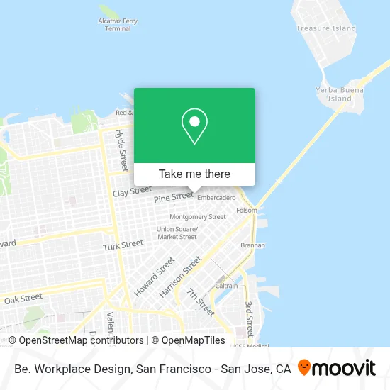 Be. Workplace Design map