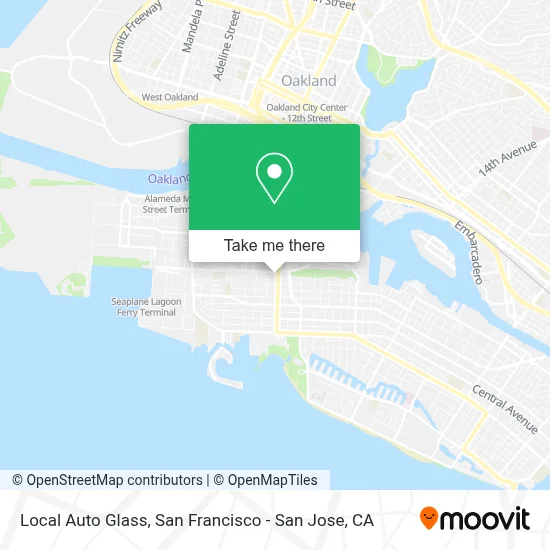 Local Auto Glass map
