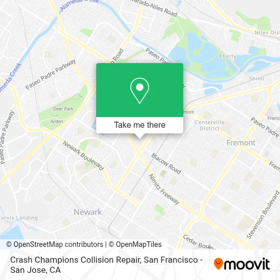 Crash Champions Collision Repair map
