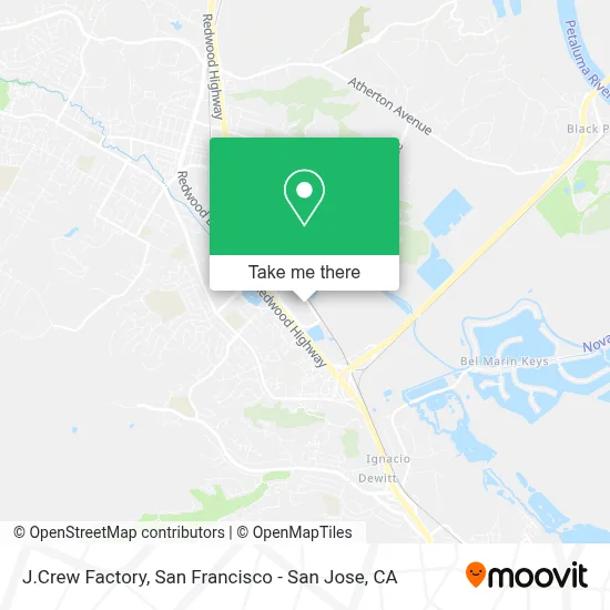 J.Crew Factory map