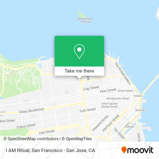 I AM Ritual map
