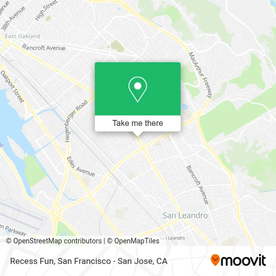Recess Fun map