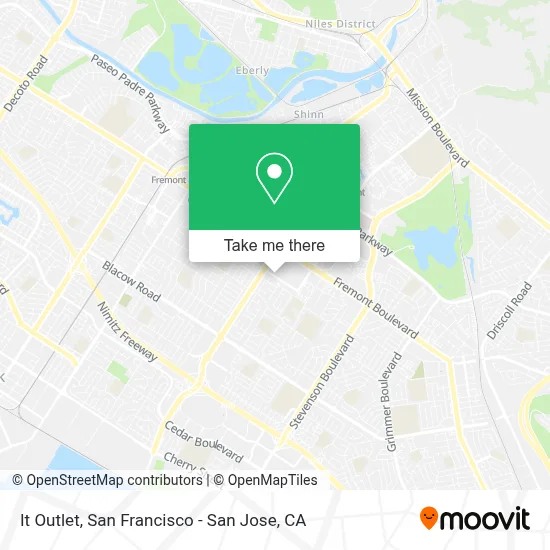 It Outlet map