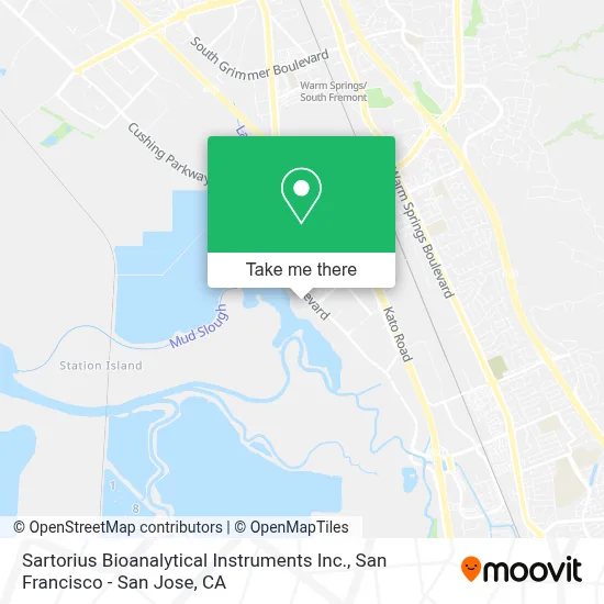 Sartorius Bioanalytical Instruments Inc. map