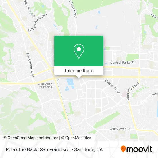 Relax the Back map