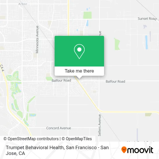 Trumpet Behavioral Health map