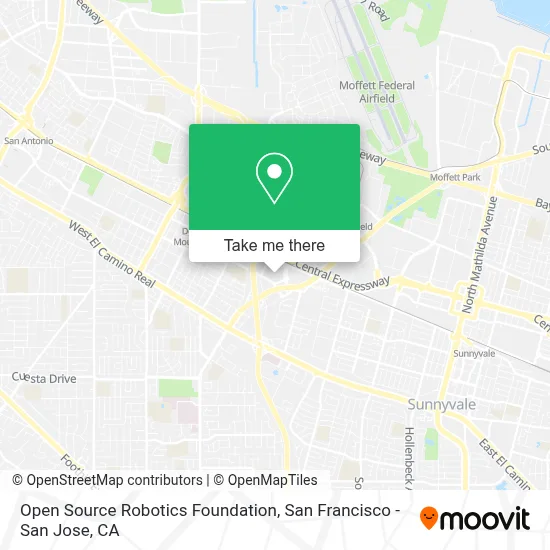 Open Source Robotics Foundation map