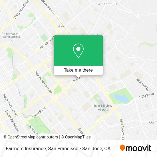 Farmers Insurance map